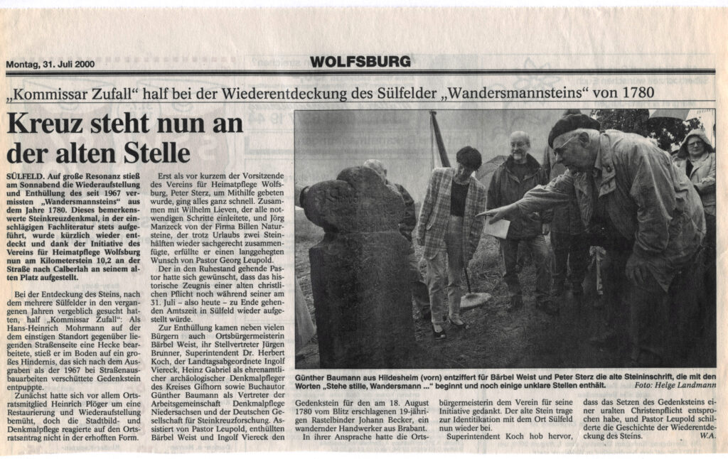 Wandermannstein Artikel 2